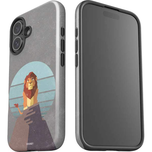 Disney The Lion King Simba On Pride Rock iPhone 16 Impact Case
