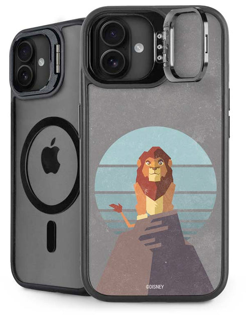 Disney The Lion King Simba On Pride Rock iPhone 16 Plus Kickstand Case