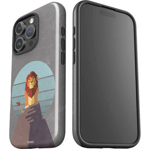 Disney The Lion King Simba On Pride Rock iPhone 16 Pro Max Impact Case