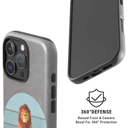 Disney The Lion King Simba On Pride Rock iPhone 16 Pro Max Magsafe Impact Case