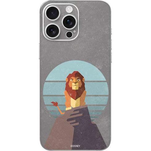 Disney The Lion King Simba On Pride Rock iPhone 16 Pro Max Skin