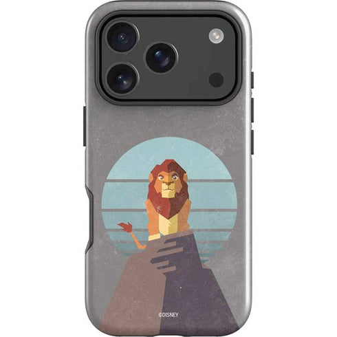 Disney The Lion King Simba On Pride Rock iPhone 18 Pro Impact Case