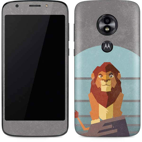 Disney The Lion King Simba On Pride Rock Moto E5 Play Skin