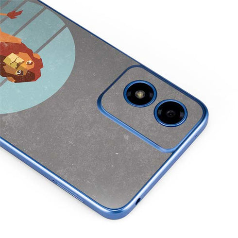 Disney The Lion King Simba On Pride Rock Moto G Play 4G (2024) Skin