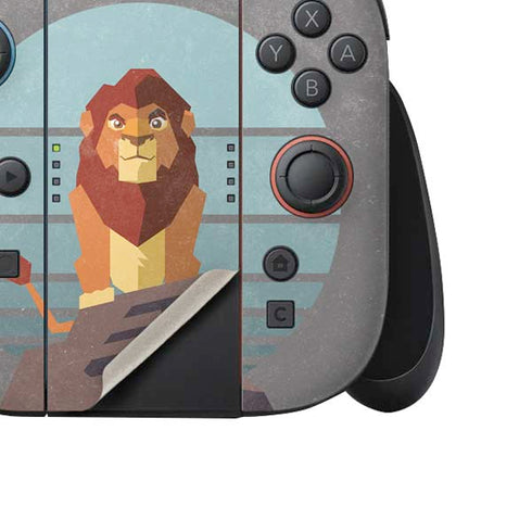 Disney The Lion King Simba On Pride Rock Nintendo Switch 2 (2025) Joy-Con Controller Skin