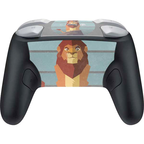 Disney The Lion King Simba On Pride Rock Nintendo Switch 2 (2025) Pro Controller Skin
