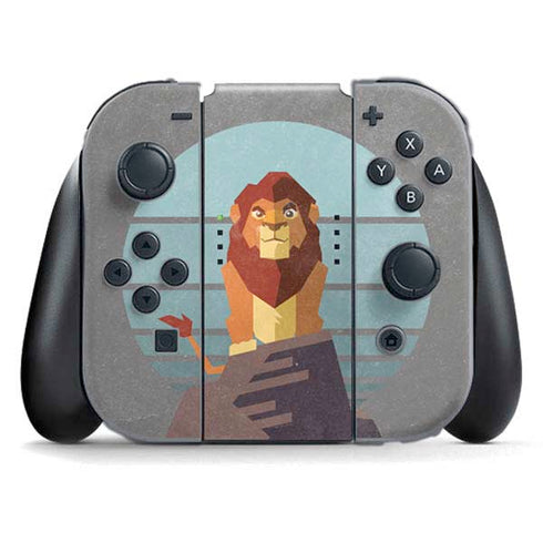 Disney The Lion King Simba On Pride Rock Nintendo Switch (2017-2021) Joy-Con Controller Skin