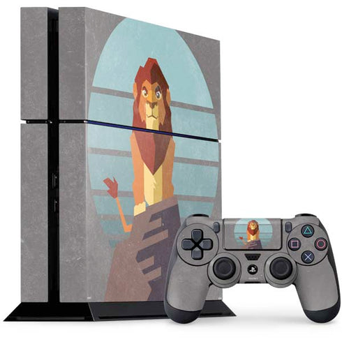 Disney The Lion King Simba On Pride Rock PlayStation PS4 Skins