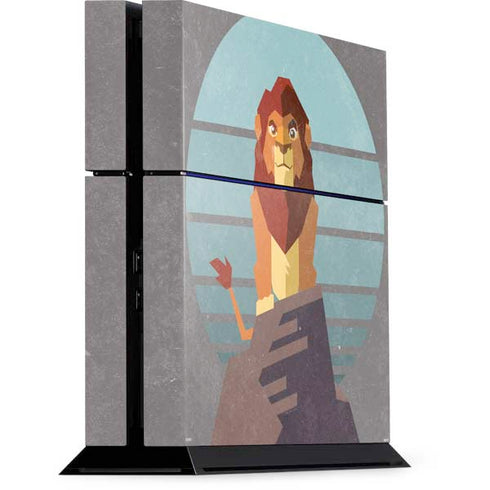 Disney The Lion King Simba On Pride Rock PlayStation PS4 Skins