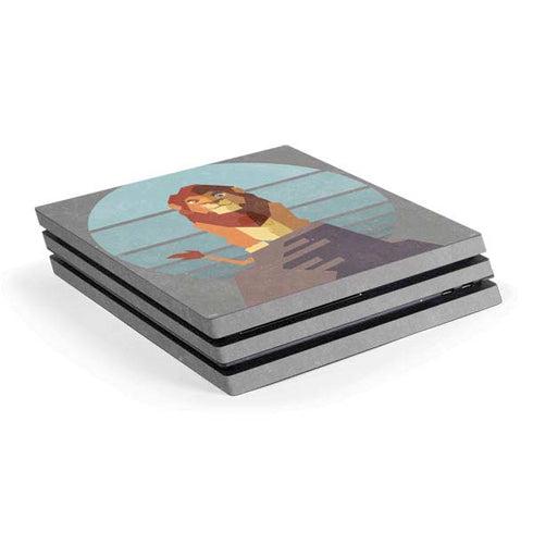Disney The Lion King Simba On Pride Rock PlayStation PS4 Skins