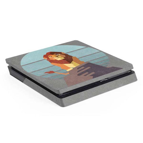 Disney The Lion King Simba On Pride Rock PS4 Slim Skin