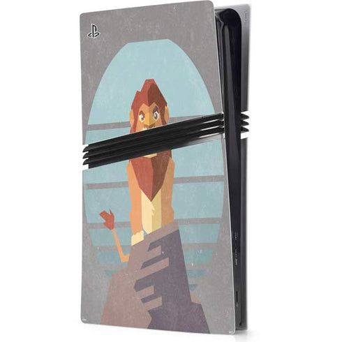 Disney The Lion King Simba On Pride Rock PlayStation PS5 Skins