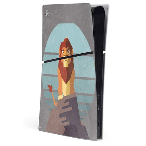 Disney The Lion King Simba On Pride Rock PlayStation PS5 Skins