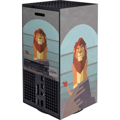 Disney The Lion King Simba On Pride Rock XBox Series X Digital Edition Bundle Skin