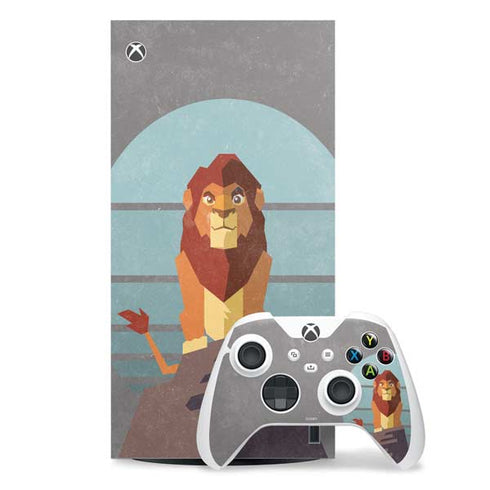 Disney The Lion King Simba On Pride Rock Xbox Series X Skins