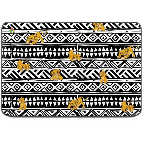 Disney The Lion King Simba Tribal Print HP Chromebook Skin