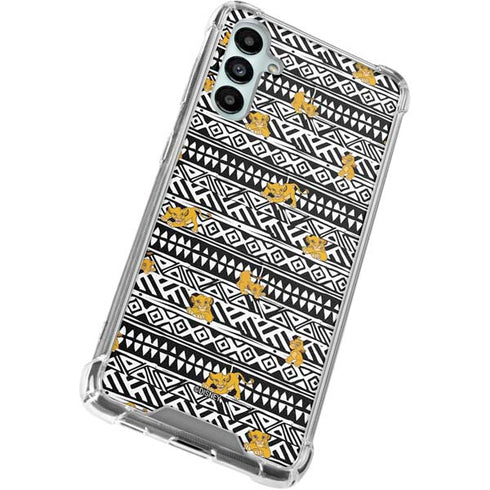 Disney The Lion King Simba Tribal Print Gabb Phone 4 Clear Case
