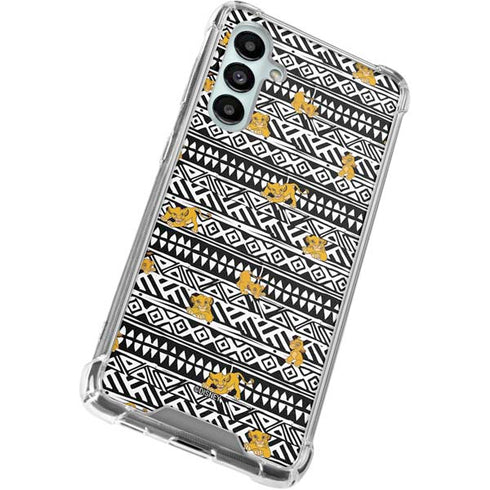 Disney The Lion King Simba Tribal Print Galaxy A16 5G Clear Case