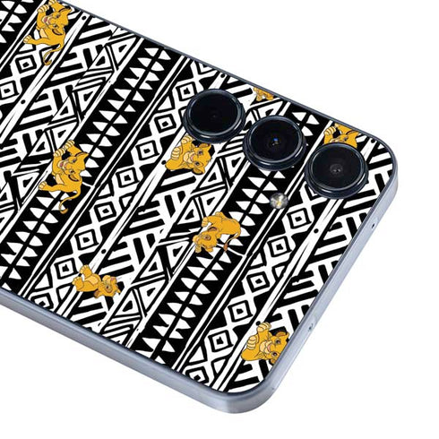 Disney The Lion King Simba Tribal Print Galaxy A35 5G Skin