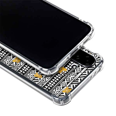 Disney The Lion King Simba Tribal Print Galaxy A36 5G Clear Case