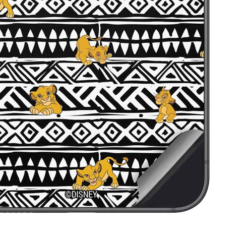 Disney The Lion King Simba Tribal Print Galaxy S24 Plus Skin
