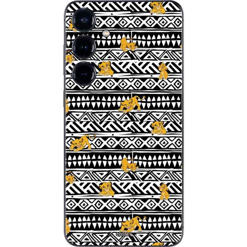 Disney The Lion King Simba Tribal Print Galaxy S25 Skin