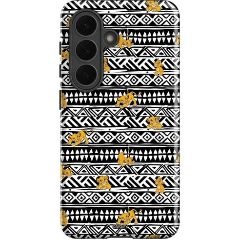 Disney The Lion King Simba Tribal Print Galaxy S26 Plus Impact Case