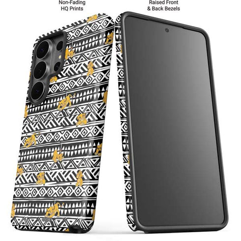 Disney The Lion King Simba Tribal Print Galaxy S26 Ultra Impact Case