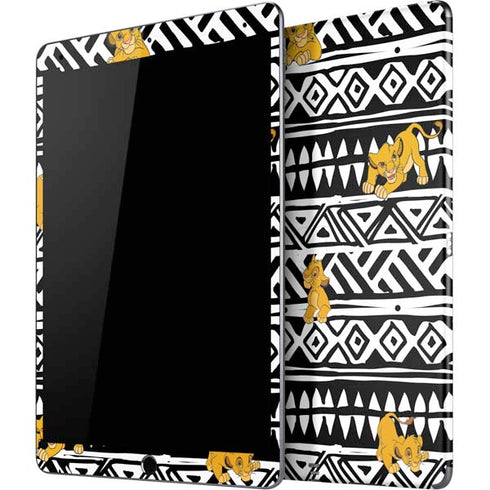 Disney The Lion King Simba Tribal Print iPad Skins