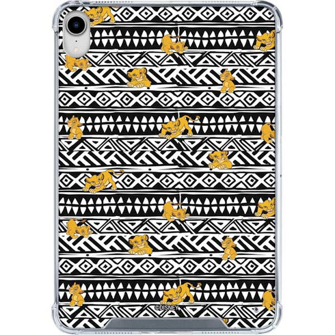 Disney The Lion King Simba Tribal Print iPad 11th Gen (2025) Clear Case