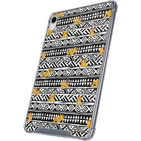 Disney The Lion King Simba Tribal Print iPad 11th Gen (2025) Clear Case