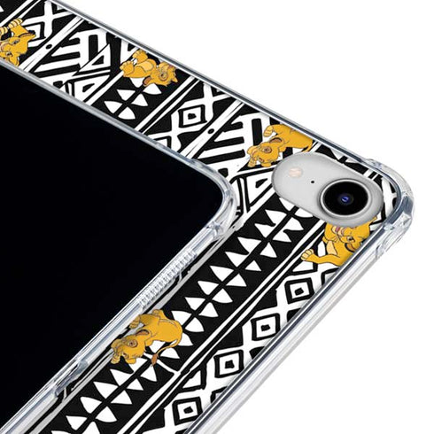 Disney The Lion King Simba Tribal Print iPad 11th Gen (2025) Clear Case