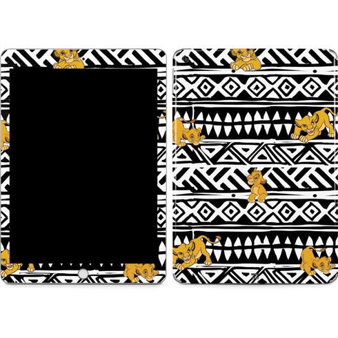 Disney The Lion King Simba Tribal Print Apple iPad Skin