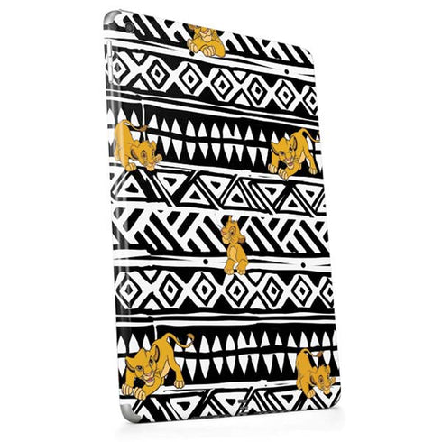 Disney The Lion King Simba Tribal Print Apple iPad Skin