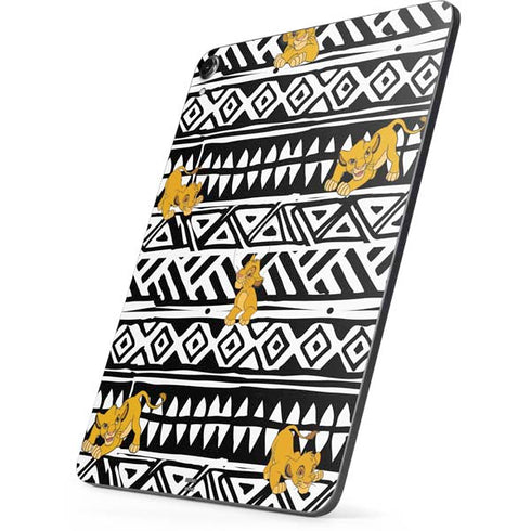 Disney The Lion King Simba Tribal Print Apple iPad Pro Skin