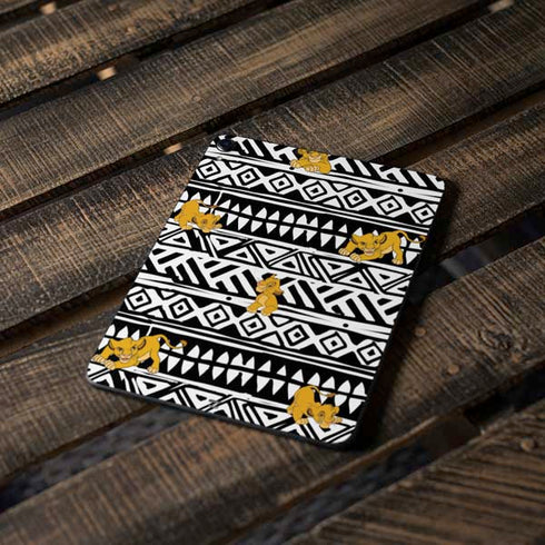 Disney The Lion King Simba Tribal Print Apple iPad Pro Skin