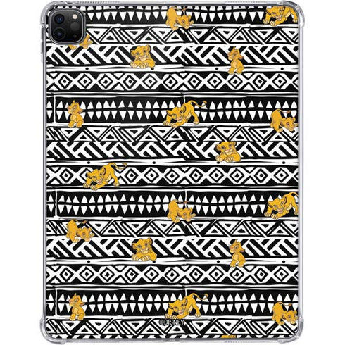 Disney The Lion King Simba Tribal Print iPad Pro 11in (2024) Clear Case