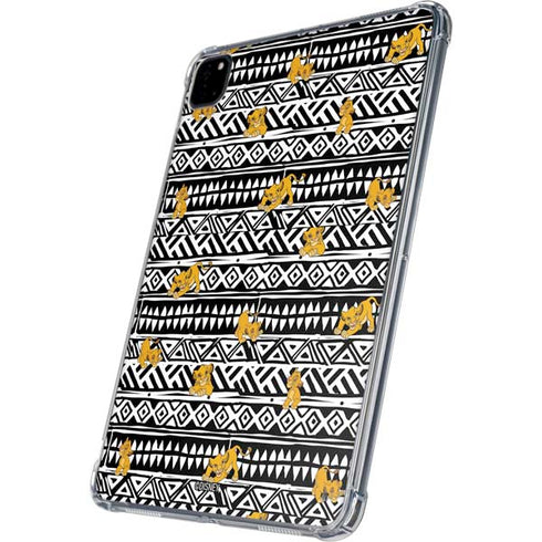 Disney The Lion King Simba Tribal Print iPad Pro 11in (2024) Clear Case
