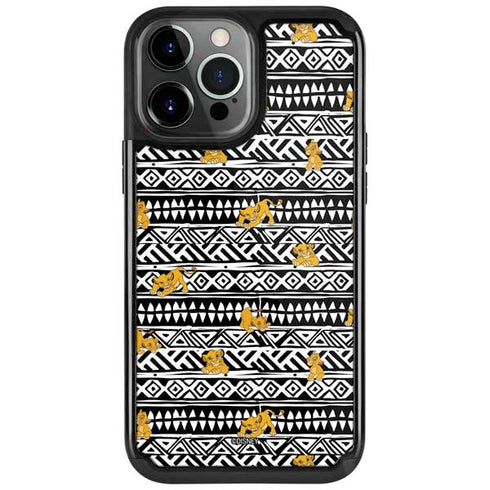 Disney The Lion King Simba Tribal Print iPhone Cases