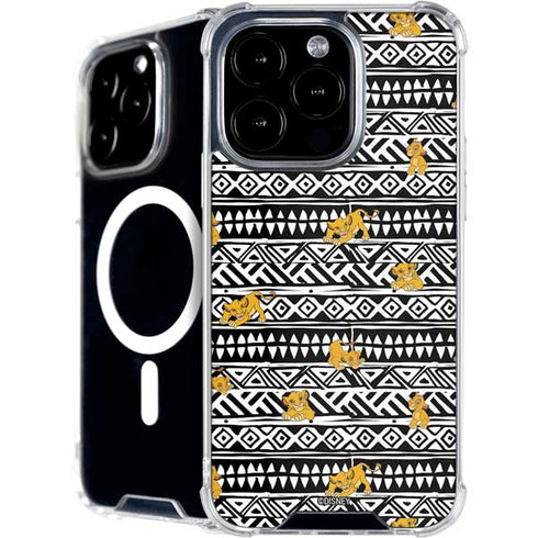 Disney The Lion King Simba Tribal Print iPhone 16 Pro MagSafe Case