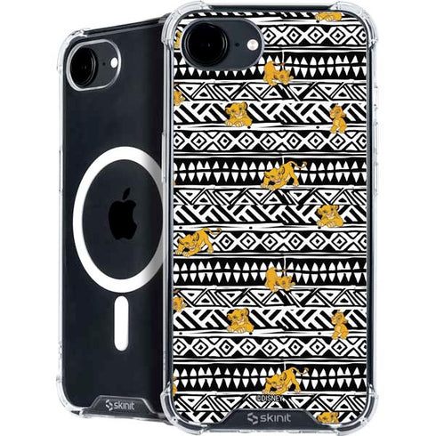 Disney The Lion King Simba Tribal Print iPhone 16e MagSafe Case