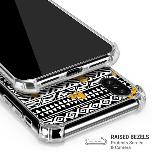 Disney The Lion King Simba Tribal Print iPhone X/XS Clear Case