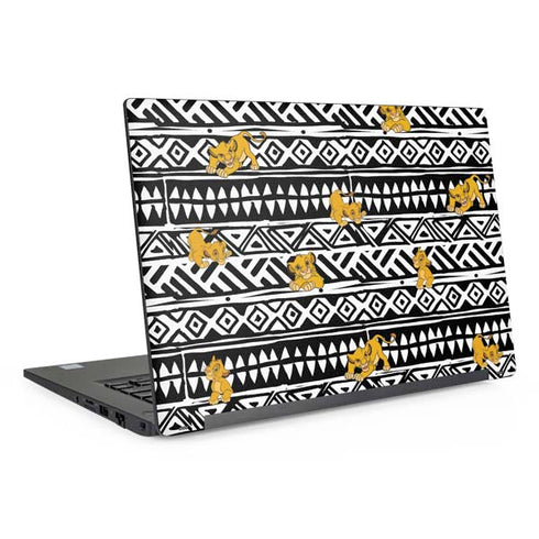 Disney The Lion King Simba Tribal Print Dell Latitude Skin