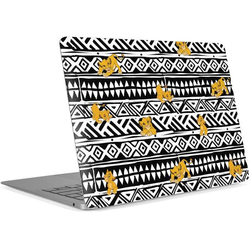 Disney The Lion King Simba Tribal Print Apple MacBook Air Skin