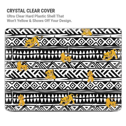 Disney The Lion King Simba Tribal Print MacBook Pro 14in (2021-24) Case plus Skin