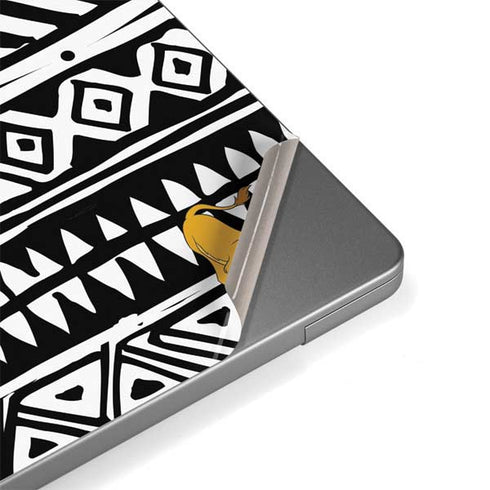 Disney The Lion King Simba Tribal Print Apple MacBook Pro 14-inch Skin