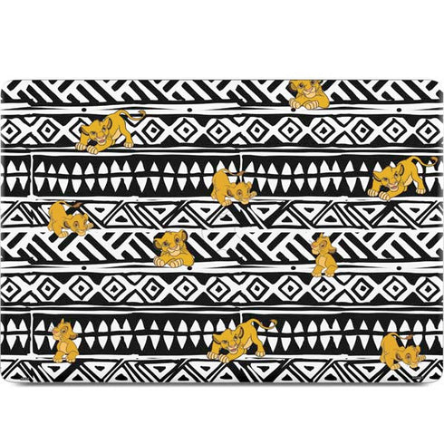 Disney The Lion King Simba Tribal Print MacBook Skins