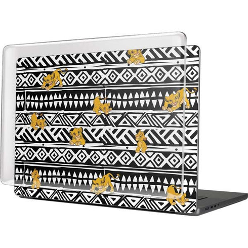 Disney The Lion King Simba Tribal Print MacBook Cases