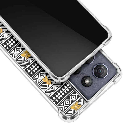 Disney The Lion King Simba Tribal Print Moto G Power 5G (2025) Clear Case