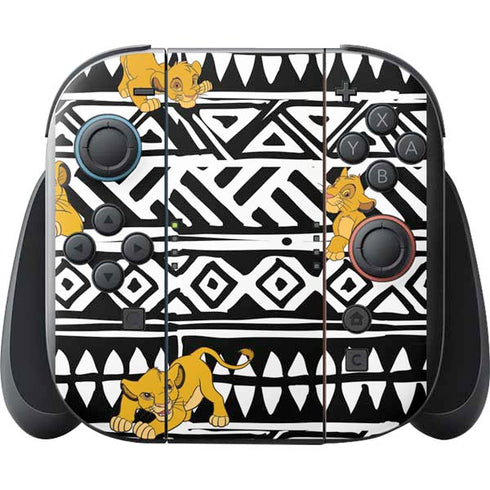 Disney The Lion King Simba Tribal Print Nintendo Switch 2 (2025) with Joy-Con Skin